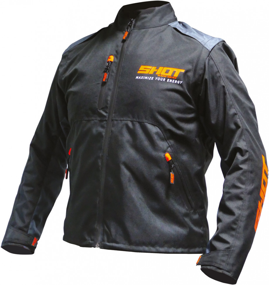 Мотокуртка чоловіча Shot Racing Contact Black /Orange