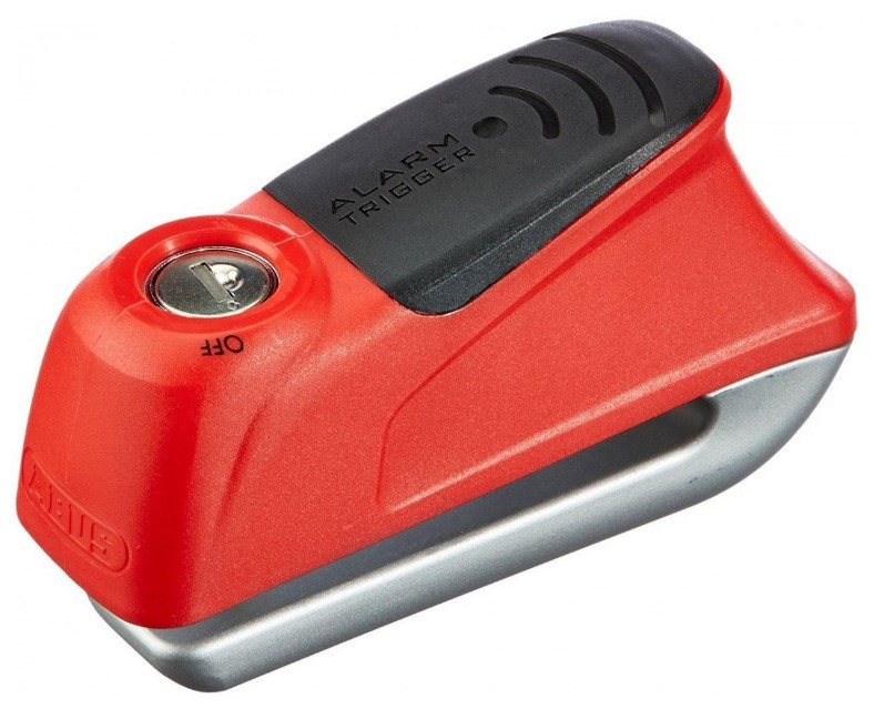 Мотозамок с сигнализацией ABUS 345 Trigger Alarm Red (559747)