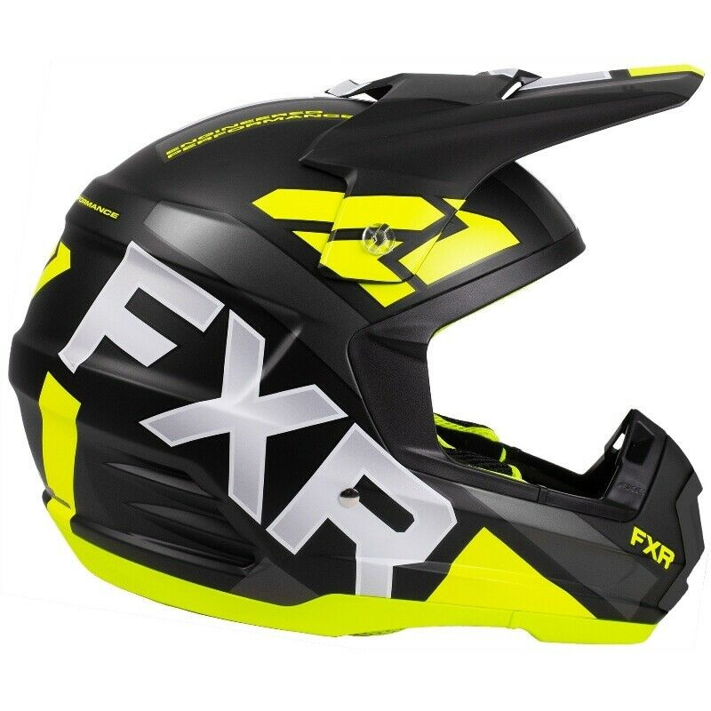 Мотошлем FXR Torque Team 20 Hi Vis