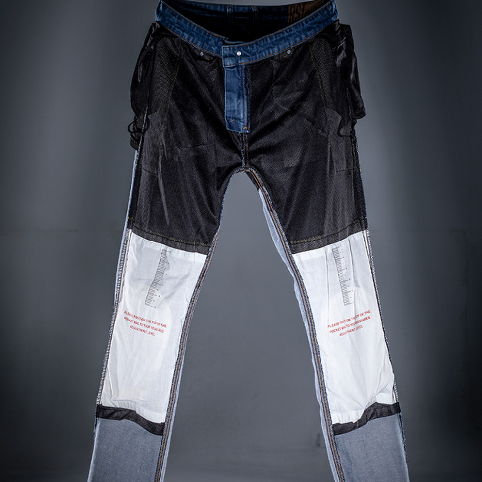 Мотоджинсы RST Kevlar Tapered-Fit CE Mens Textile Jean Mid Blue Denim