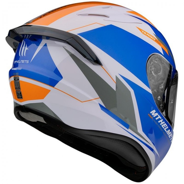 Мотошлем MT Helmets Targo Pro Sound Orange