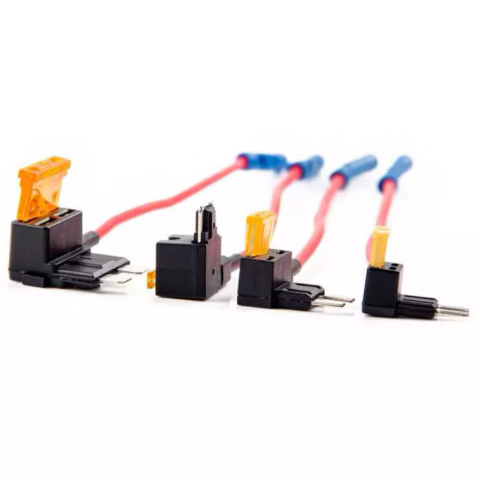 Комплект перехідників із запобіжниками VIOFO 4PCS Circuit Fuse Tap with ATC, ATS, MICRO2, MINI Adapter Holder