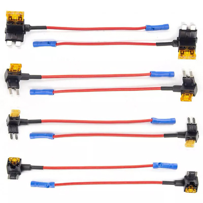 Комплект переходников с предохранителями VIOFO 4PCS Circuit Fuse Tap with ATC, ATS, MICRO2, MINI Adapter Holder