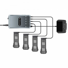 Зарядная станция StartRC для аккумуляторов и пульта квадрокоптера DJI Mavic 3 / Mavic 3E / Mavic 3T / Mavic 3 Pro (1111303)