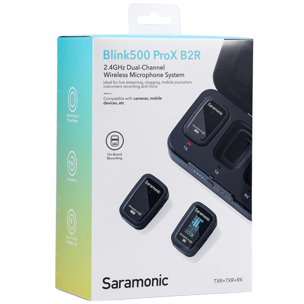 Радиосистема Saramonic Blink 500 ProX B2R (RX+2TX)