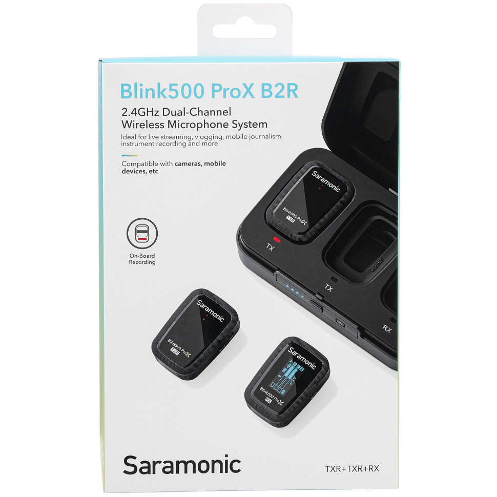 Радиосистема Saramonic Blink 500 ProX B2R (RX+2TX)
