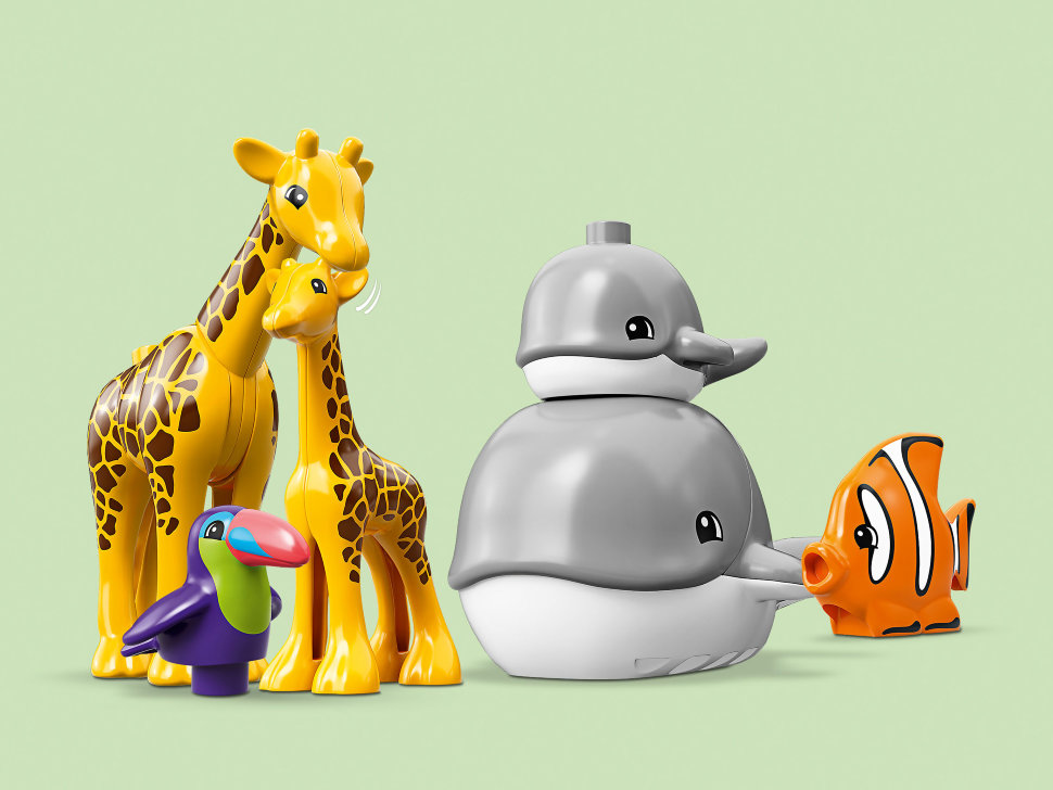 Конструктор Lego Duplo: животные мира (10907)