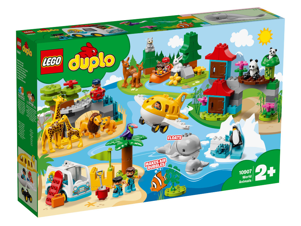 Конструктор Lego Duplo: животные мира (10907)