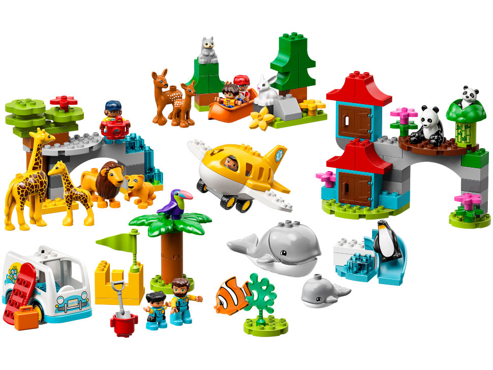 Конструктор Lego Duplo: тварини світу (10907)