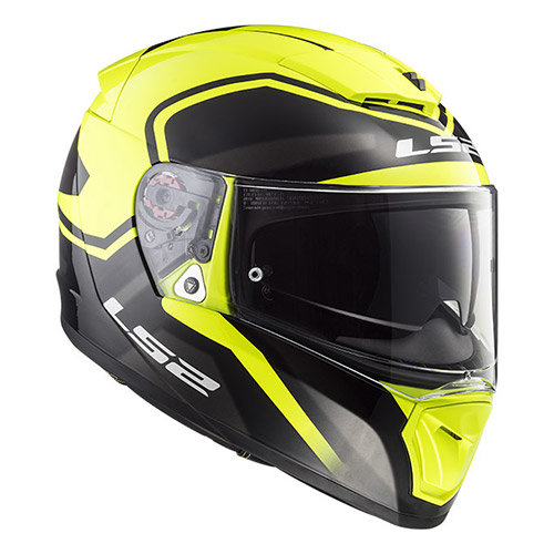 Мотошлем LS2 FF390 Breaker Bold Black/Yellow