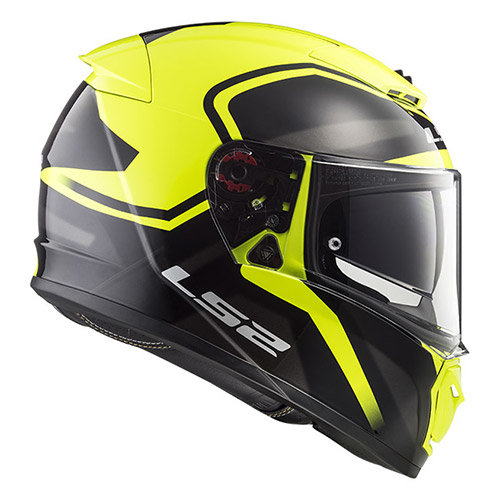 Мотошлем LS2 FF390 Breaker Bold Black/Yellow