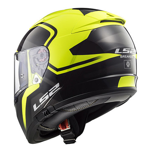Мотошлем LS2 FF390 Breaker Bold Black/Yellow