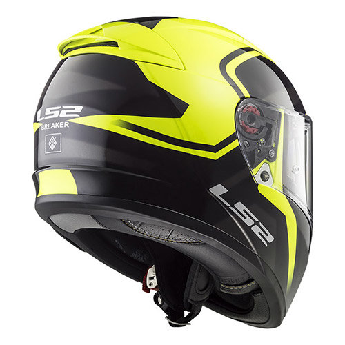 Мотошлем LS2 FF390 Breaker Bold Black/Yellow