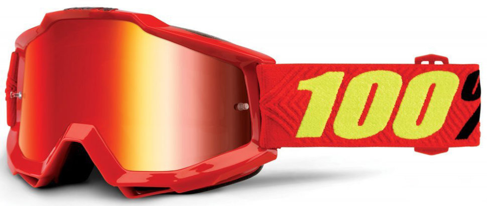 Дитячі мото окуляри 100% Accuri Saarinen Mirror Lens Red (50310-203-02)