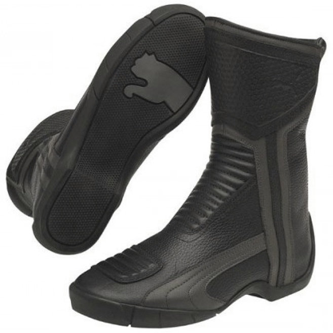 Мотоботы Puma Bonneville Mid Black Dark Grey - купить в Украине | Moto ...