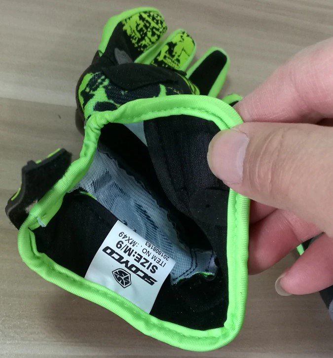 Мотоперчатки Scoyco MX49 Green