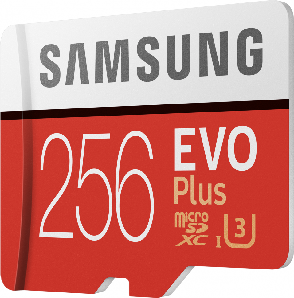 Samsung microSDXC 256GB EVO Plus UHS-I Class 10 + SD-Адаптер (MB-MC256HA/RU)