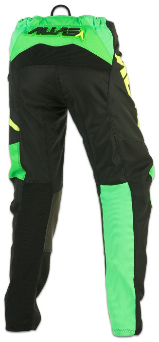 Детские мотоштаны Alias A2 Bars Yellow/Neon Green