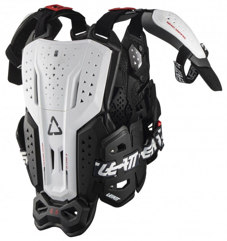 Мотозащита тела Leatt Chest Protector 6.5 Pro White