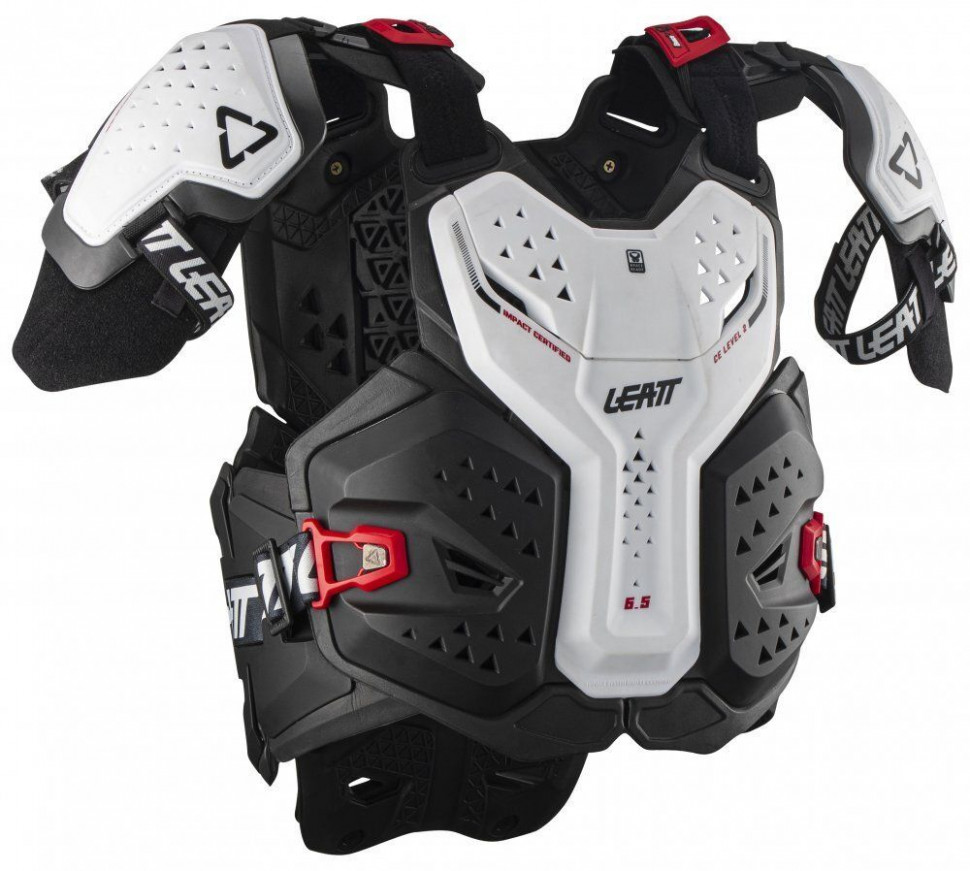 Мотозащита тела Leatt Chest Protector 6.5 Pro White