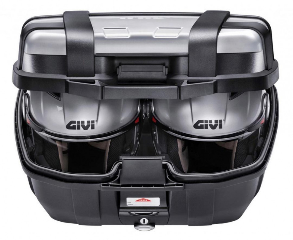Кофр центральный Givi TRK52N 52 л. Silver/Black (00-00234026)