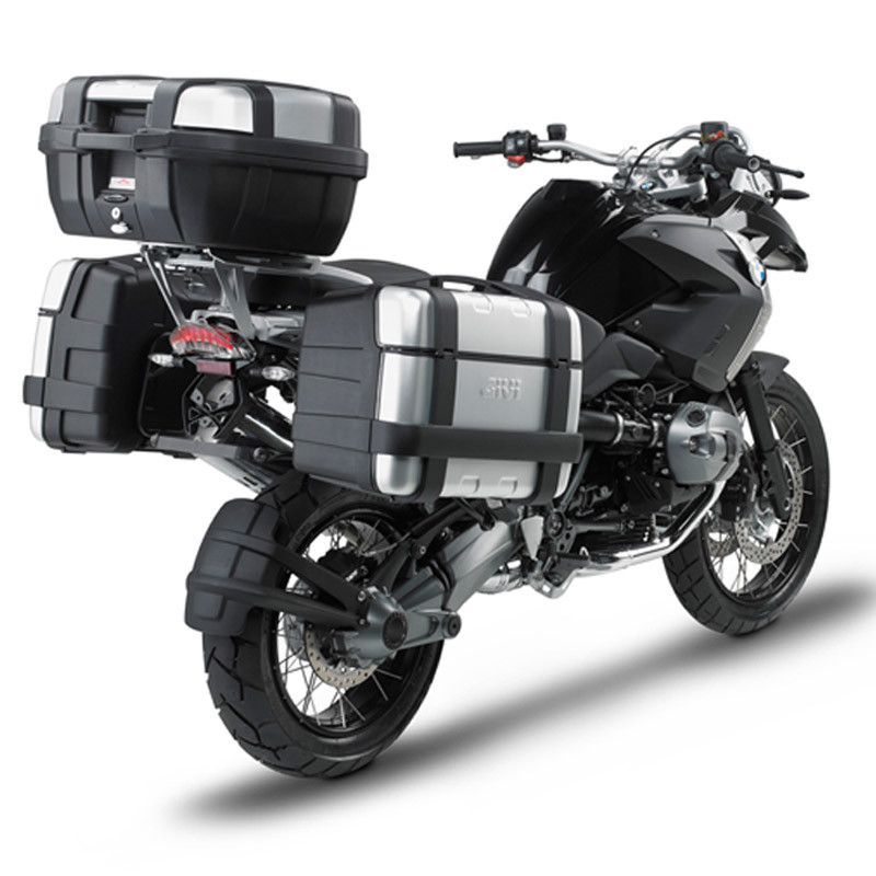 Кофр центральный Givi TRK52N 52 л. Silver/Black (00-00234026)