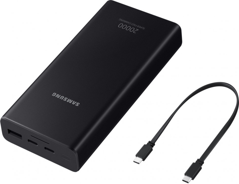 Зовнішній акумулятор Samsung EB-P5300 20000mAh Dark Gray (EB-P5300XJEGEU)
