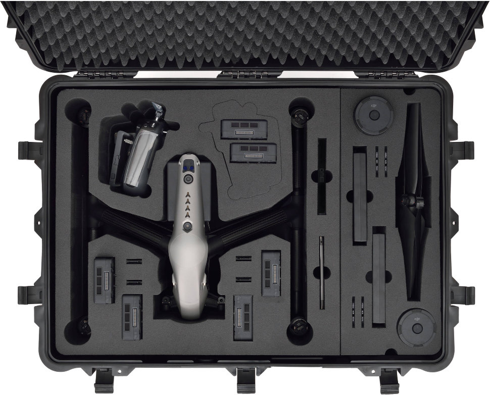 Кейс HPRC 2780 Black Case for DJI Inspire 2 (INS2-2780W-01)