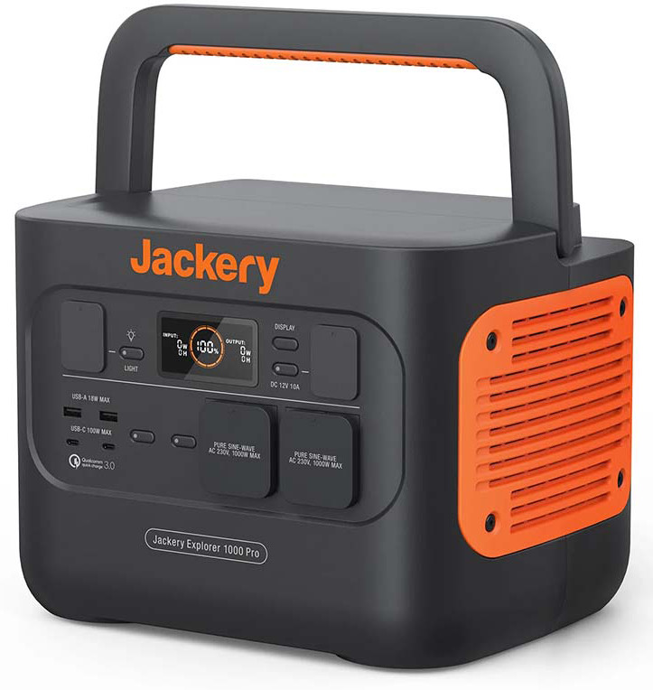 Портативная электростанция Jackery Explorer 1000 Pro (Explorer-1000-Pro) (1002 Вт·ч / 1000 Вт)