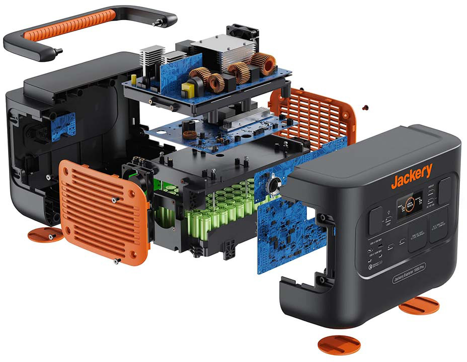 Портативная электростанция Jackery Explorer 1000 Pro (Explorer-1000-Pro) (1002 Вт·ч / 1000 Вт)
