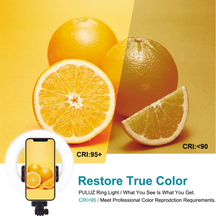 Штатив для селфи с кольцевым светом Puluz PU531B