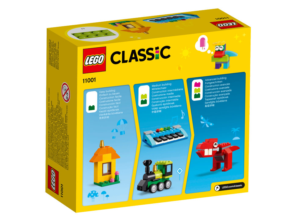 Конструктор Lego Classic: модели из кубиков (11001)