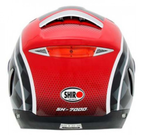 Мотошлем SHIRO SH-7000 Gp-Prix Tech Red