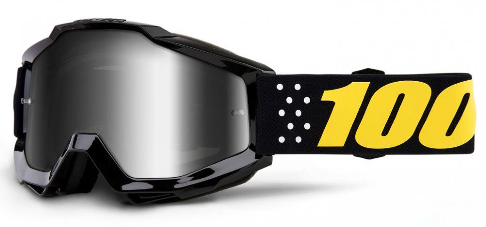 Детские мото очки 100% Accuri Youth Pistol Mirror Lens Silver (50310-283-02)
