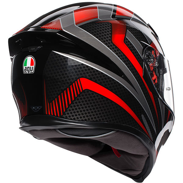 Мотошлем AGV K-5 S Hurricane 2.0 Black/Red