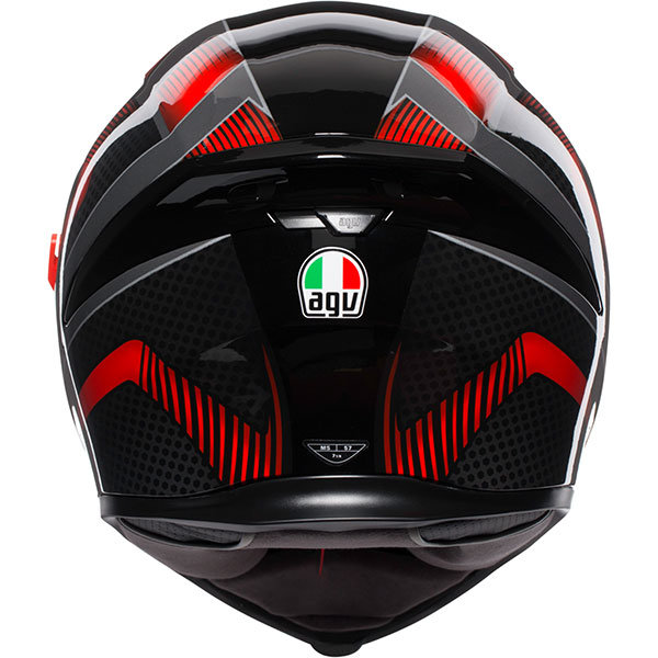 Мотошлем AGV K-5 S Hurricane 2.0 Black/Red