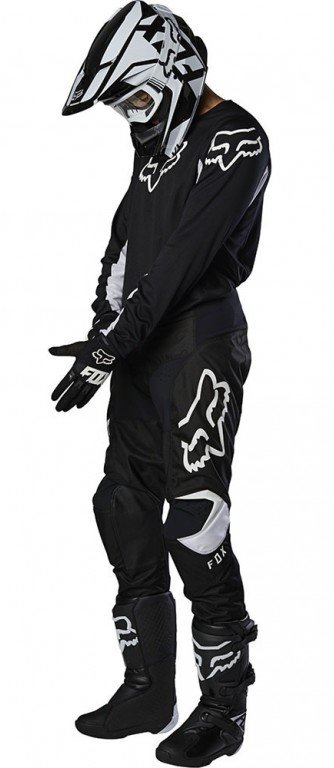 Детская мотоджерси Fox YTH 180 Prix Jersey Black/White