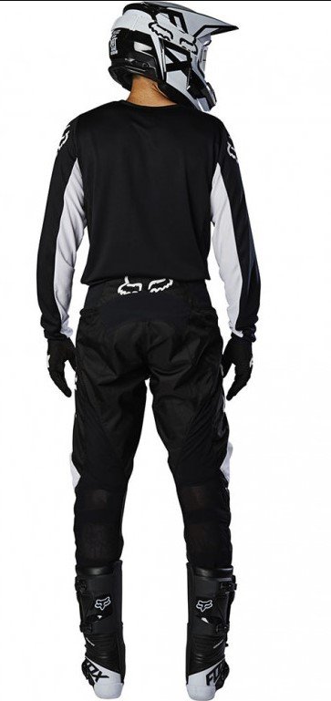 Детская мотоджерси Fox YTH 180 Prix Jersey Black/White