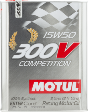 Моторное масло Motul 300V Competition SAE 15W-50 2л (825702)