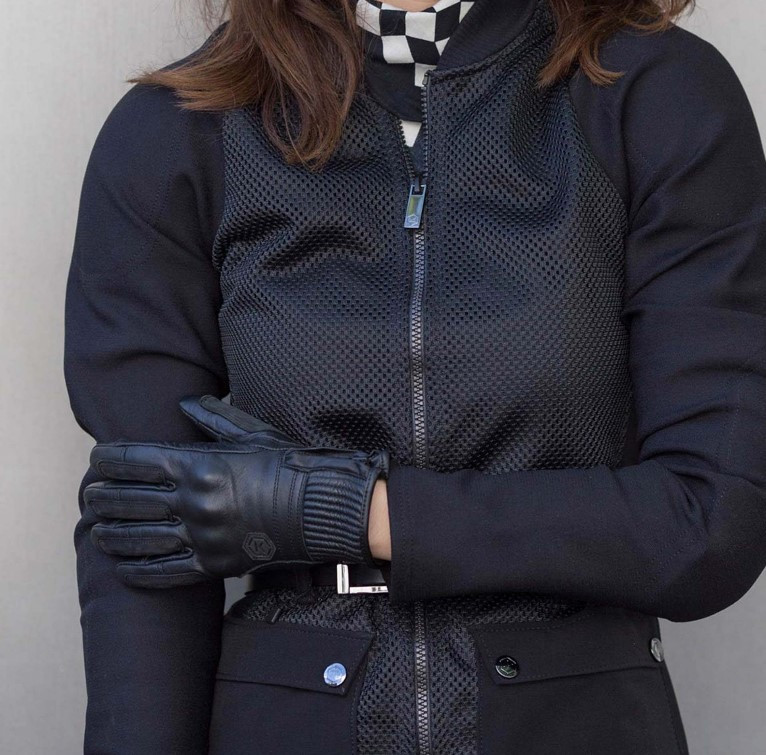 Женские мотоперчатки Knox Hadleigh Black