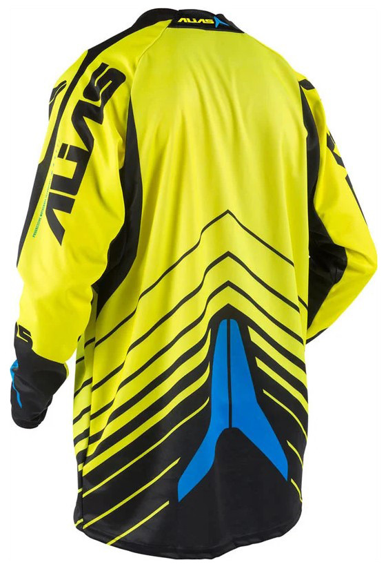Мотоджерси Alias A1 Jersey Black/Neon Yellow