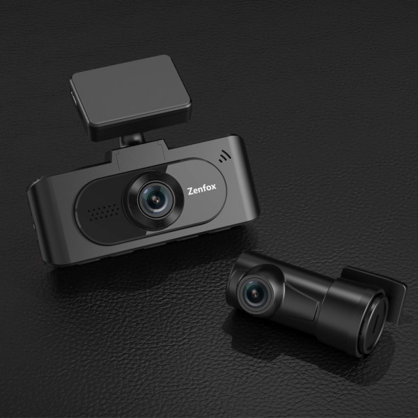 Видеорегистратор Zenfox U1 4K c GPS и камерой заднего вида