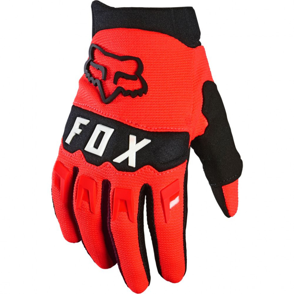 Дитячі моторукавички FOX YTH Dirtpaw Glove Flo Red