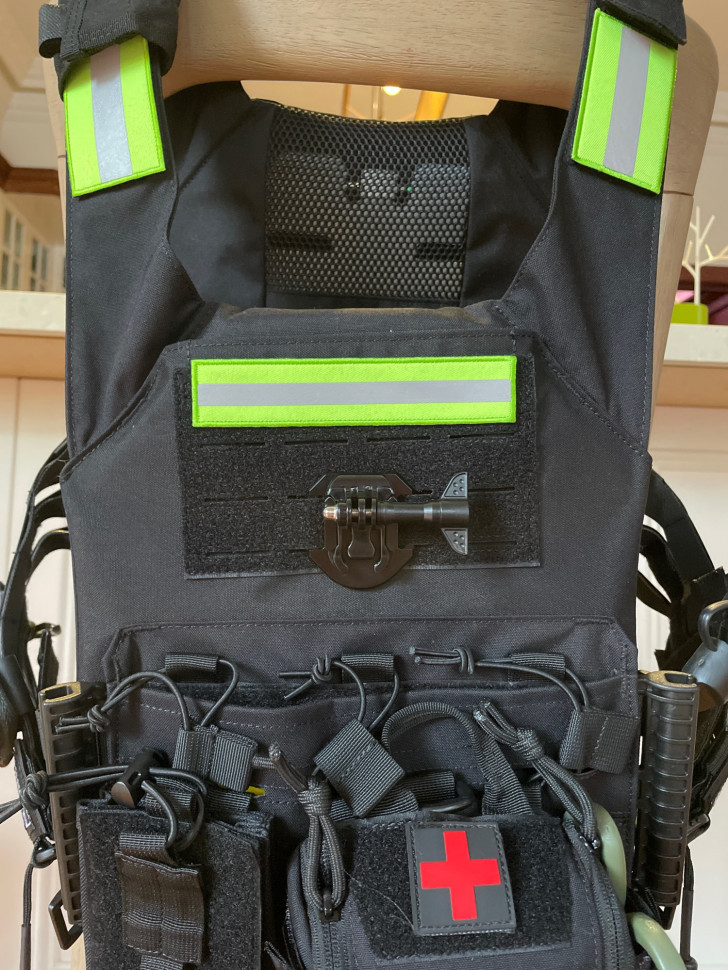 Крепление на жилет, рюкзак, Molle стропы для GoPro / DJI / SJCAM