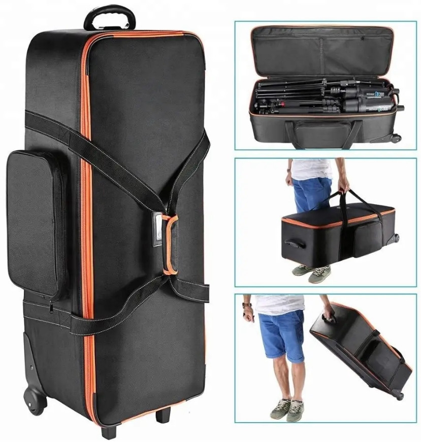 Сумка для студийного света с колёсами Visico RCB-103 (103x30x30 см.)