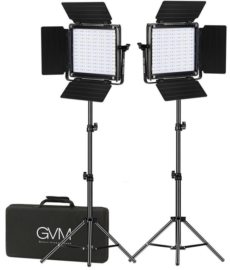 Постійне LED відеосвітло GVM 800D-RGB