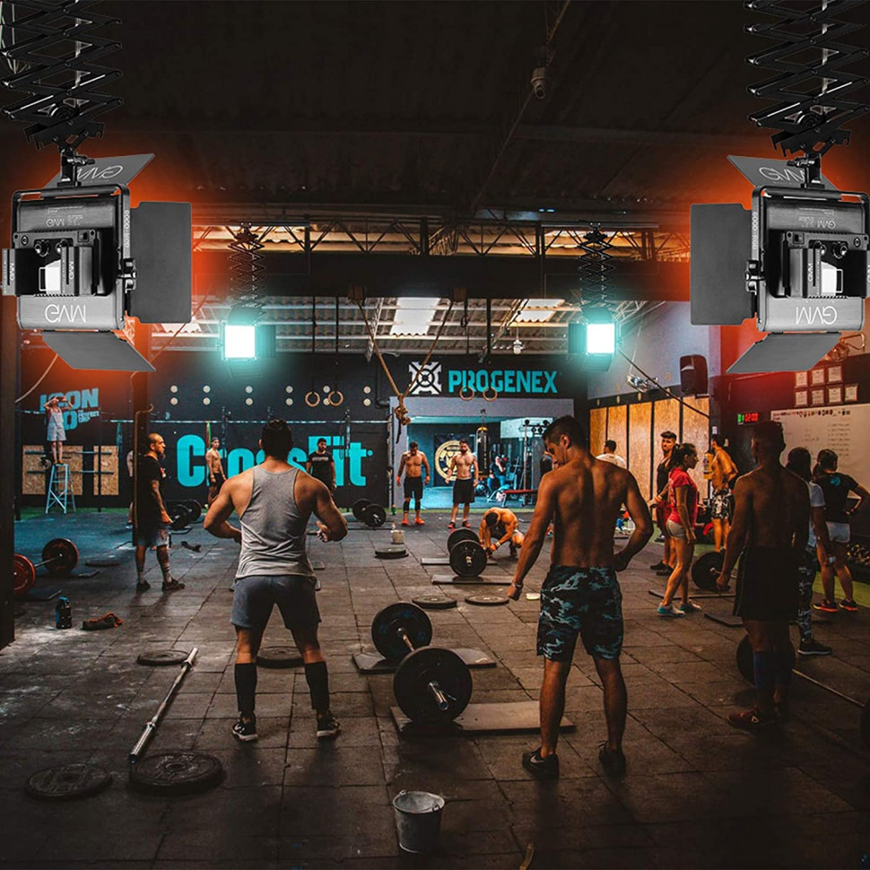 Постоянный LED видеосвет GVM 800D-RGB