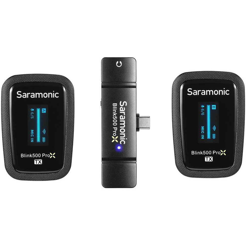 Радіосистема Saramonic Blink 500 ProX B6 (USB-C RX+2TX)
