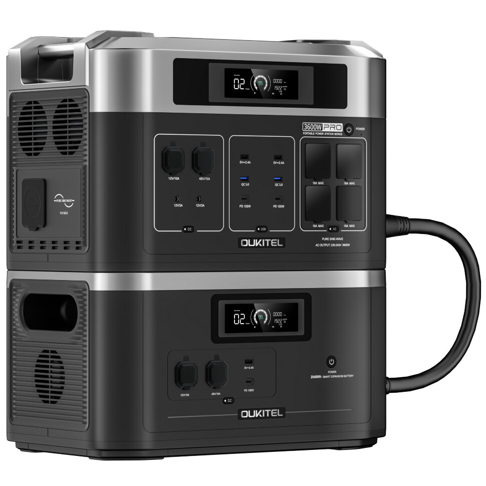 Зарядная станция Oukitel BP2000E PRO (2048 Вт·ч / 3600 Вт)