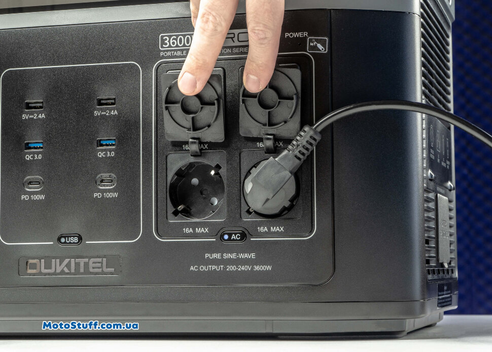 Зарядная станция Oukitel BP2000E PRO (2048 Вт·ч / 3600 Вт)